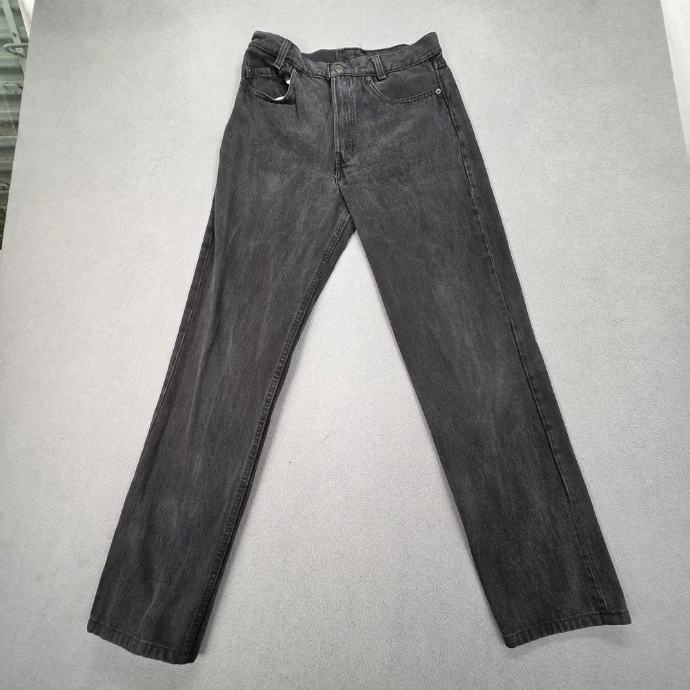 Vintage Levis Jeans Mens 29x32 Gray Student Straight Made USA 90s‎ Fits 27x29
